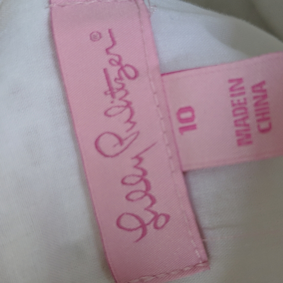 Lilly Pulitzer Charleston Ivy Eyelet Dress. size 10 - Picture 4 of 8